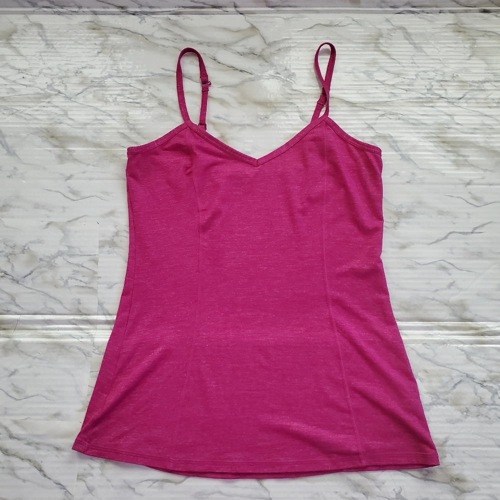 Athleta Fushia Tank Top M